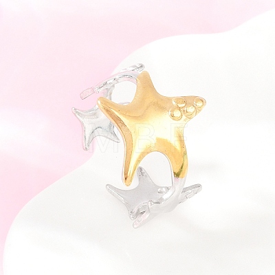 304 Stainless Steel Cuff Open Rings RJEW-Z138-01GP-02-1