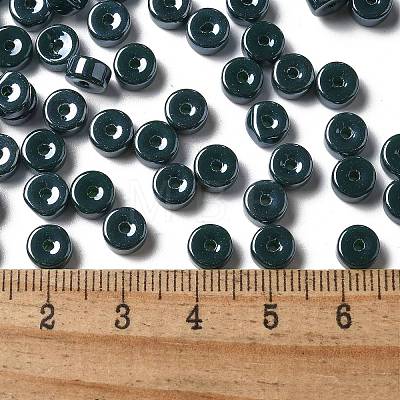 Opaque Colours Luster Glass Seed Beads SEED-E001-P3x6mm-A04-1