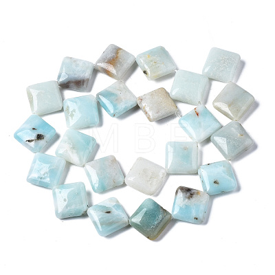 Natural Amazonite Beads Strands G-N0326-73A-01-1