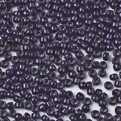 Baking Paint Glass Seed Beads SEED-S042-05A-01-1