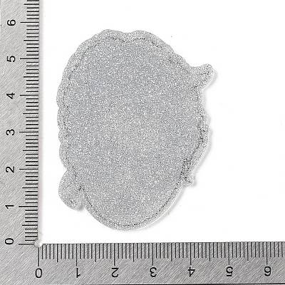 Printed Transparent Acrylic Cabochons MACR-P043-E06-1