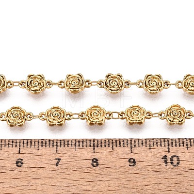 5M 304 Stainless Steel Flower Link Chains CHS-T071-60G-1
