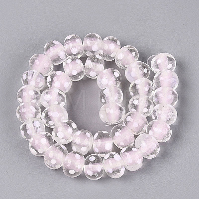 Handmade Lampwork Beads Strands LAMP-N037-05G-1