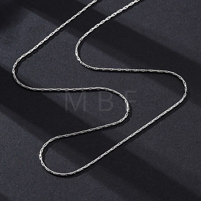 Brass Cardano Chains Necklaces for Women NJEW-D302-59P-1