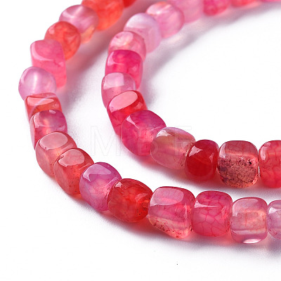 Natural Agate Beads Strands X-G-N326-99A-1
