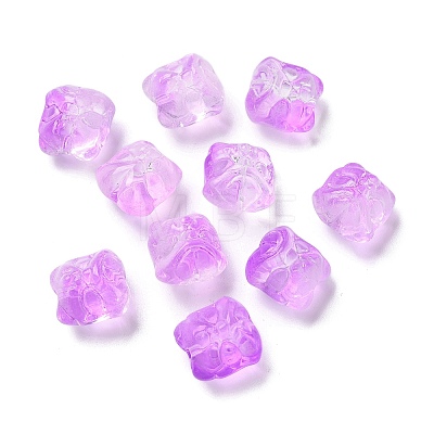 Baking Paint Transparent Glass Beads X1-GLAA-C035-01S-1