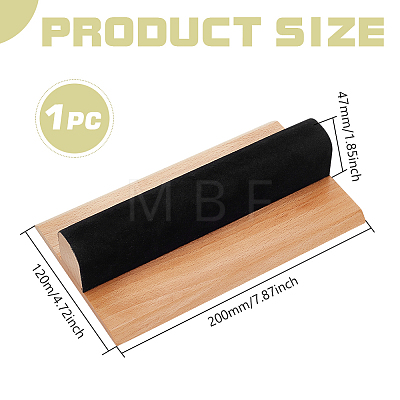 Wooden DIY Clothes Board Pressing AJEW-WH0348-261-1