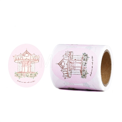 120Pcs Roll Stickers DIY-U008-09F-1