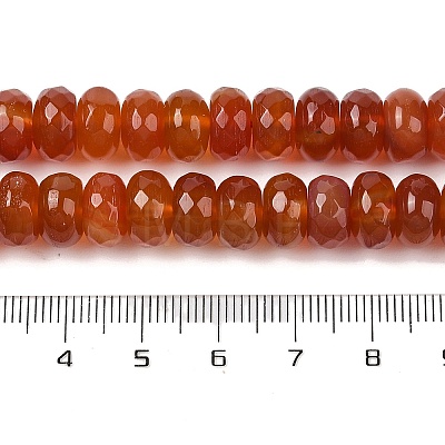 Natural Carnelian(Dyed & Heated) Beads Strands G-Q194-A01-01-1