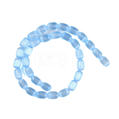 Natural Selenite Beads Strands G-F750-18-1