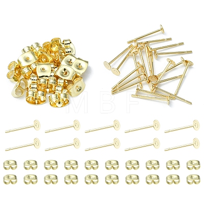 20Pcs 304 Stainless Steel Stud Earring Findings STAS-YW0001-42G-1