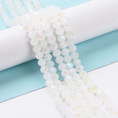 Electroplate Glass Beads Strands EGLA-A044-J2mm-L05-1