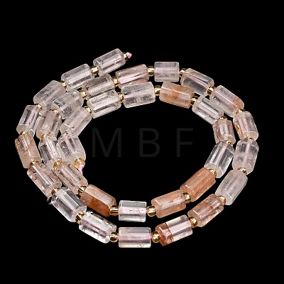 Natural Hematoid Quartz/Ferruginous Quartz Beads Strands GG-CBA5B6F-E02-01-1