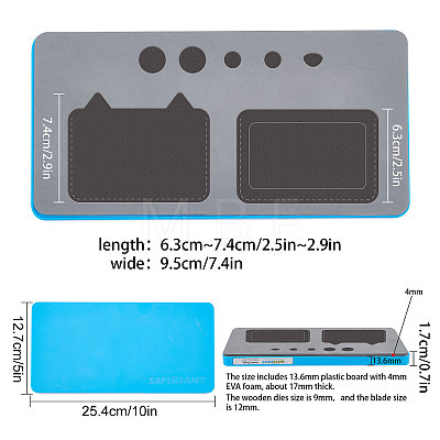 SUPERDANT 1Pc Wood Cutting Dies DIY-SD0001-50-056-1