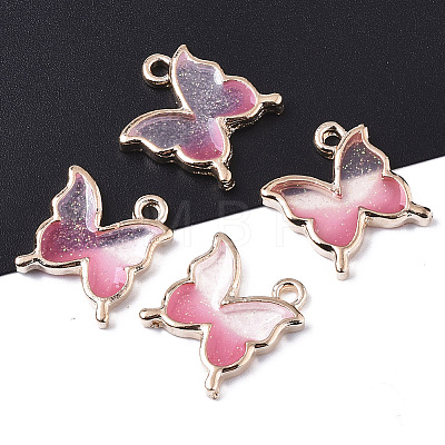 Alloy Resin Pendants RESI-R430-03D-LF-1