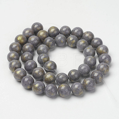 Natural Mashan Jade Beads Strands G-P232-01-A-4mm-1