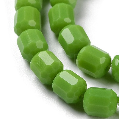 Opaque Glass Beads Strands GLAA-G112-03H-1