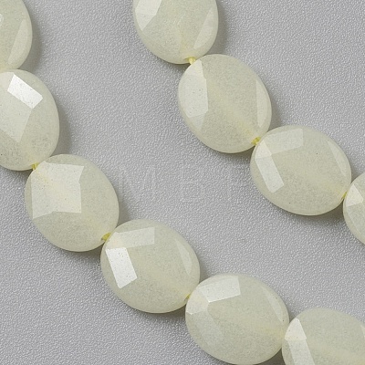 Synthetic Luminous Stone Beads Strands G-I271-B12-8x10mm-1