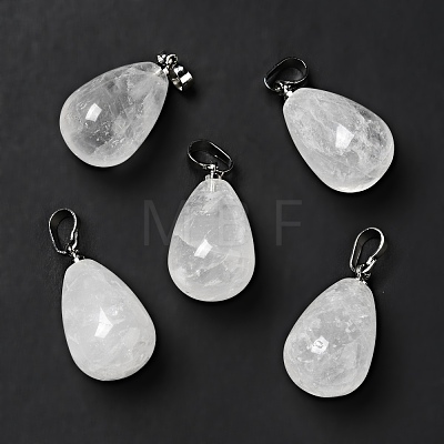 Natural Mixed Stone Pendants G-I332-05P-B-1