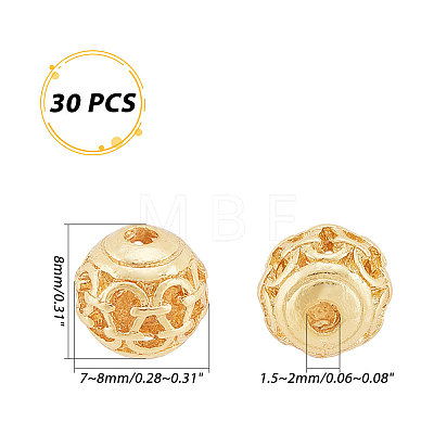   Alloy Hollow Beads FIND-PH0010-77-1