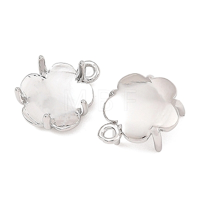 SHEGRACE Brass Rhinestone Claw Settings XGRQ6U204-924P-1