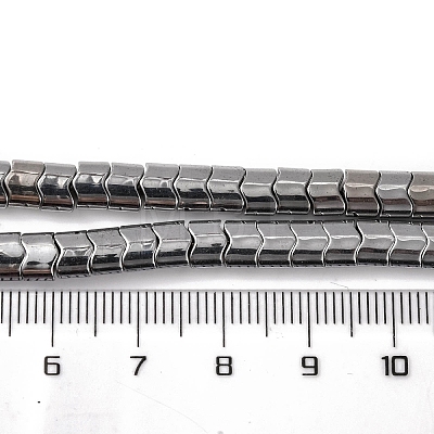 Electroplated Synthetic Non-magnetic Hematite Beads Strands G-Q174-01-1