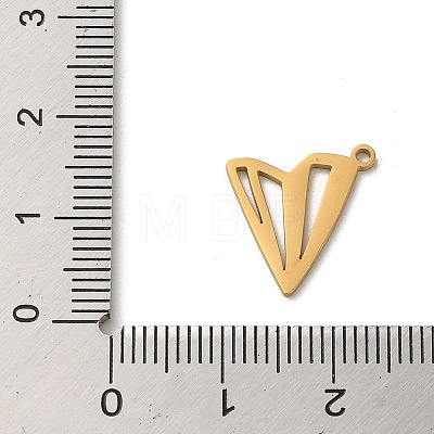 304 Stainless Steel Charms STAS-O005-12G-1