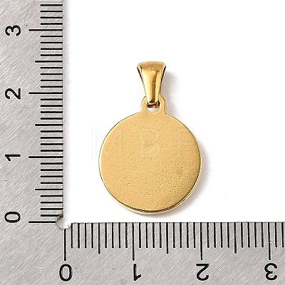304 Stainless Steel Pendants STAS-B094-01F-G-1