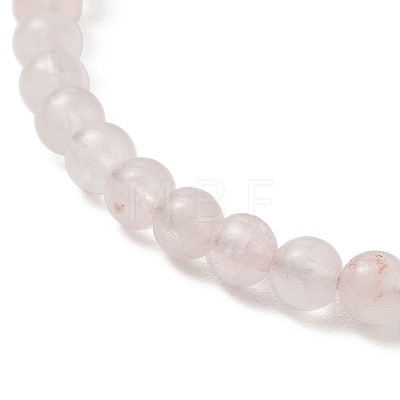 Natural Gemstone Beaded Cuff Bangles BJEW-JB13328-1
