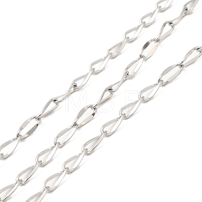304 Stainless Steel Link Chains STAS-D084-37P-1