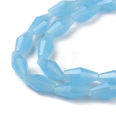 Opaque Glass Beads Strands GLAA-P001-03A-05-1