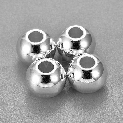 201 Stainless Steel Beads STAS-E113-20S-1