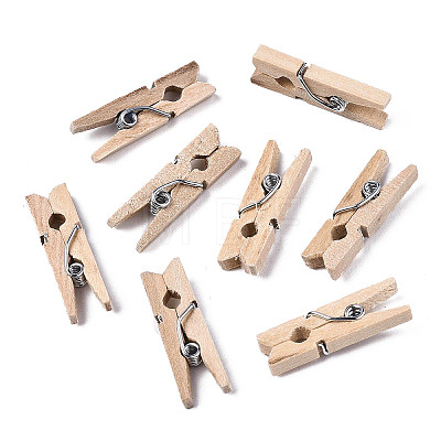 Wooden Craft Pegs Clips X-WOOD-R249-017-1