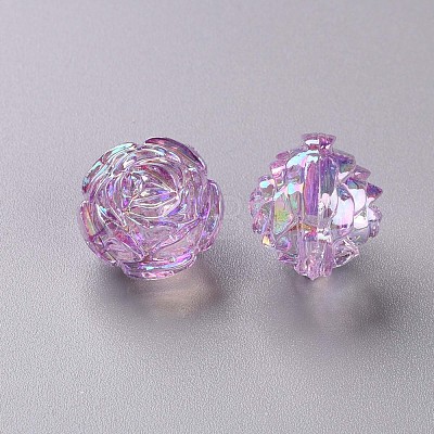 Transparent Acrylic Beads TACR-S154-31C-935-1