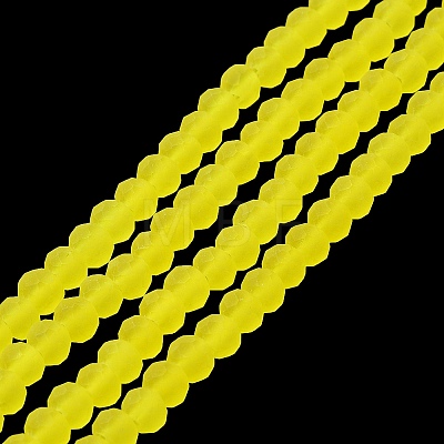 Transparent Glass Beads Strands LS-EGLA-A034-T8mm-MD29-1