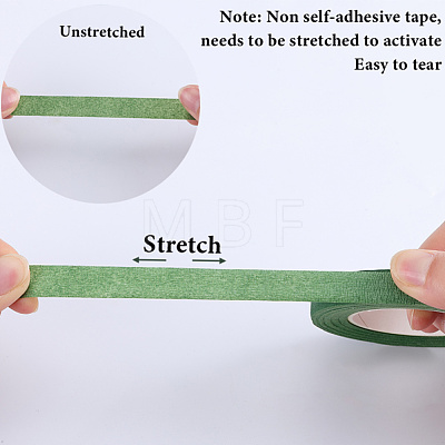 3 Rolls Paper Floral Tape for Bouquet Stem Wrap DIY-GF0011-25-1