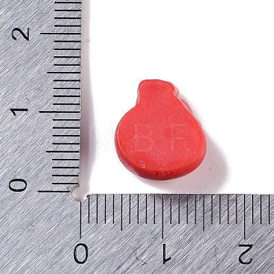 Opaque Christmas Theme Resin Cabochons RESI-H162-06C-1