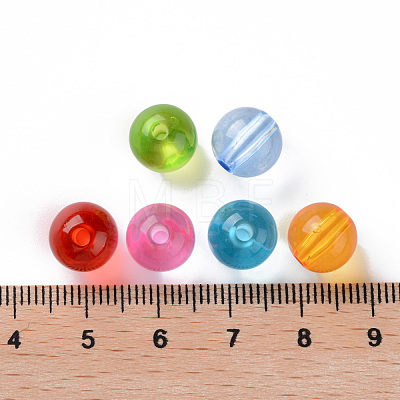 Transparent Acrylic Beads MACR-S370-A10mm-1