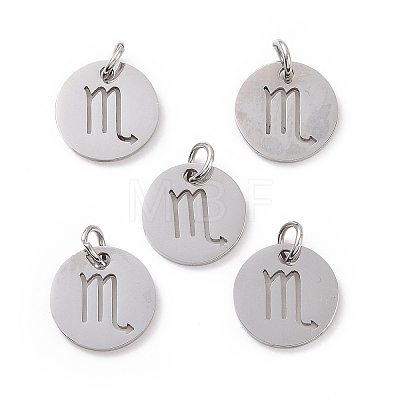 304 Stainless Steel Charms STAS-Q201-T445-8S-1