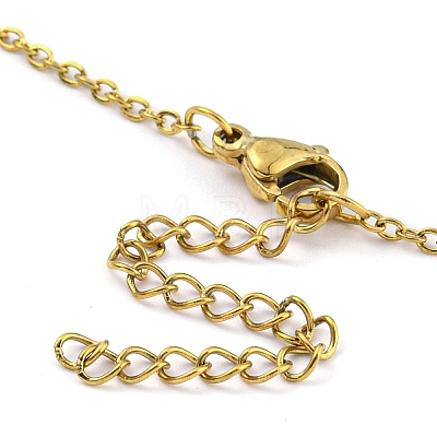 304 Stainless Steel Cable Chains Necklace Makings AJEW-P119-04A-G-1