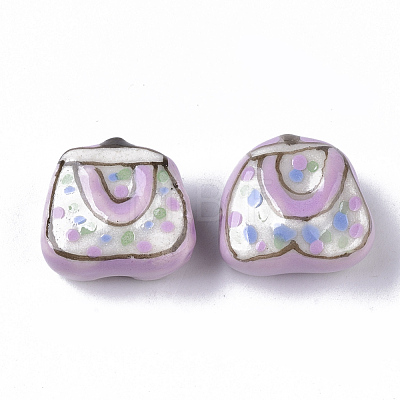 Handmade Porcelain Beads PORC-N004-99-1