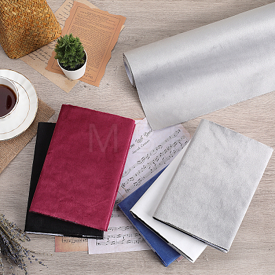 2M Velvet Book Covers DIY-WH0491-88A-01-1