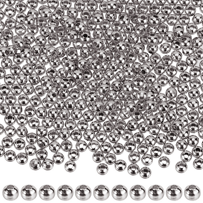 Round 316 Surgical Stainless Steel Spacer Beads STAS-SC0021-42-1