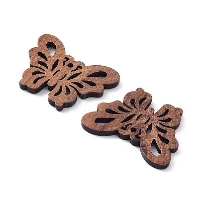 Walnut Wood Laser Cut Pendants WOOD-Q051-01F-1