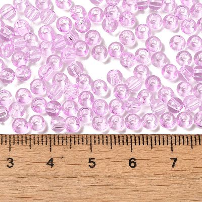 Transparent Colours Glass Seed Beads SEED-P007-02A-07-1