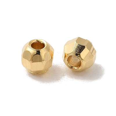 Brass Spacer Beads KK-O133-013D-G-1