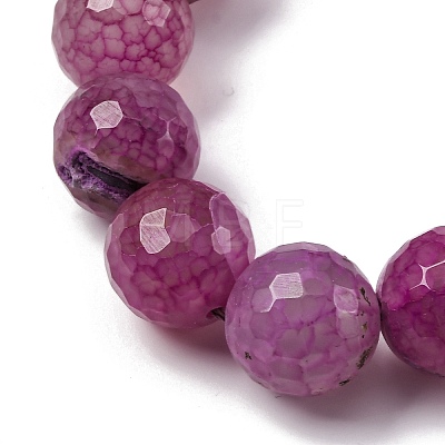 Natural Dragon Veins Agate(Dyed & Heated) Beads Strands G-K390-A10-01-1