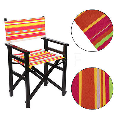 Polyester Directer Chair Canvas Replacement Covers DIY-WH0449-82-1