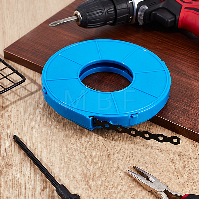 2 Rolls Galvanized Iron Multi-functional Cable Ties FIND-BC0019-55EB-1