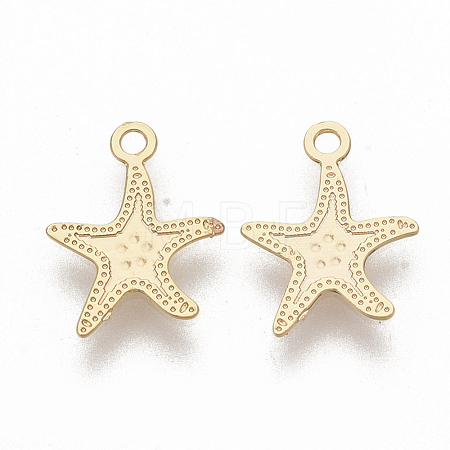 Brass Charms X-KK-T050-29G-NF-1
